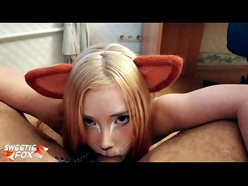 ❤️ Kitsune ngelek kontol jeung cum dina sungut nya ️ Poro kualitas di urang ❤